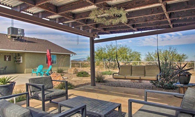 Pomerene House | Modern Benson Home w/ Views ~ 40 Mi to Tucson