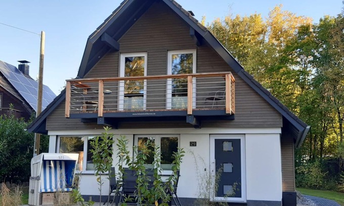 Feriendorf Silbersee House | Modern, bright and lovingly furnished vacation home by the Silbersee