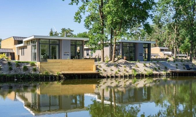 Mol Ski Chalet | Modern chalet with garden, in green Kempen