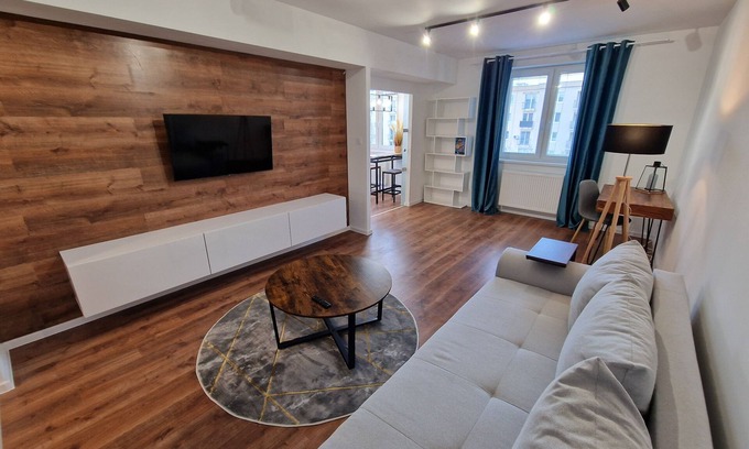 Kosice Old Town Apartment | Modern City Center Apartment: Comfort and Convenience