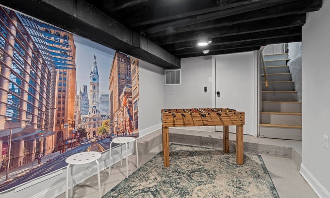 Fairmount Apartment | Modern & Comfy - 5* - Location Game Room