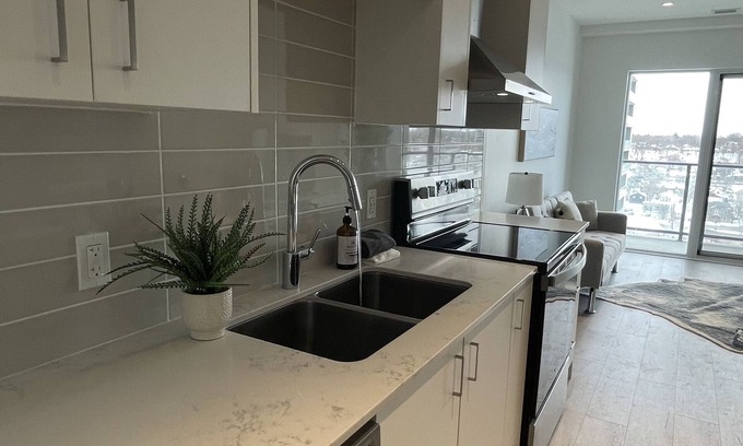 Cambridge Condo | Modern Condo in Downtown Cambridge- monthly options .