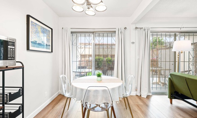 Monterey Park Apartment | Modern Cozy Retreat Stylish Stay With Patio Parking