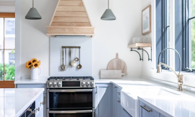 Spring Lake House | Modern Farmhouse with Pool - Private Location - 4 Blocks From the Beach