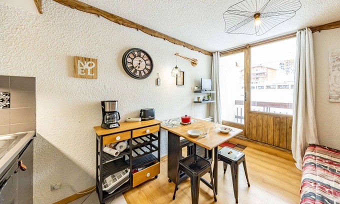 Montgellafrey Apartment | Modern studio 20m² 4 pers near slopes & shops