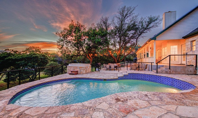 Dripping Springs House | Modern Hill Country Farmhouse | Private Pool & Hot Tub
