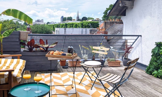 Coulmiers-Jardin des Plantes House | Modern House 70m² With Terrace In Nantes!