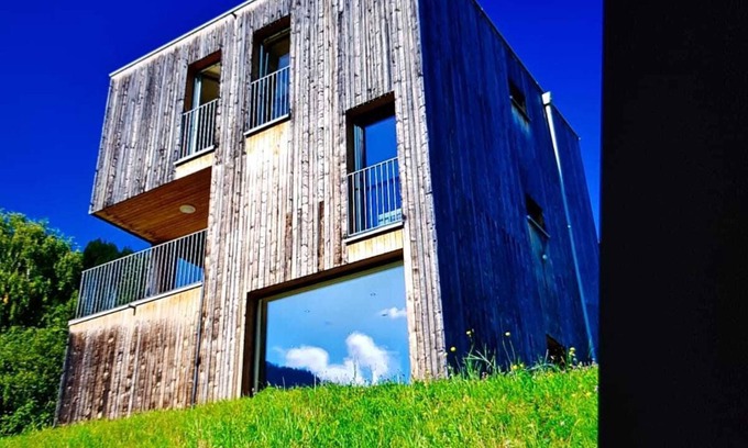 Gaschurn House | Modern, idyllic vacation home with breathtaking panoramic views