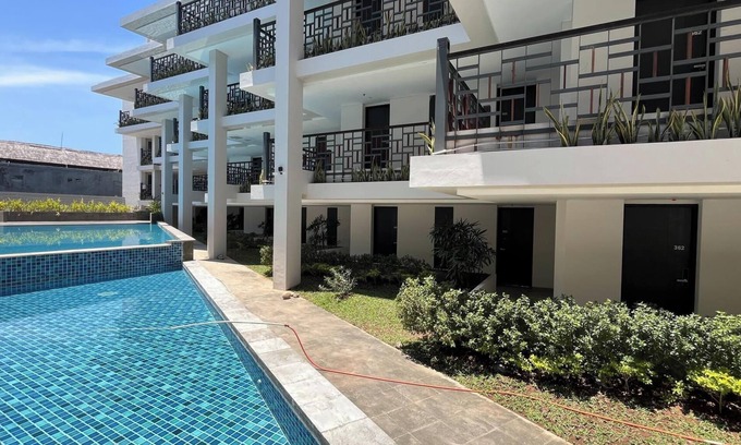 By Pass Ngurah Rai Apartment | Modern Look Studio (No Kitchen) Apartment At Skales Residence Nusa Dua Bali