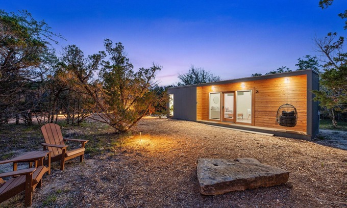 Wimberley Cabin | Modern, Luxurious Tiny Home at The Cedars Ranch