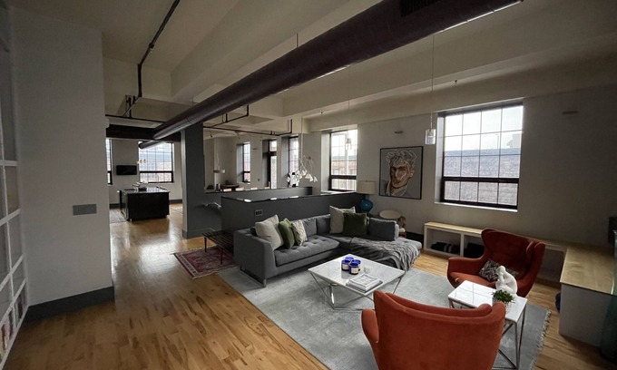 Downtown Condo | Modern Luxury Loft in Downtown Providence w/Private Garden, Fire Pit & BBQ Grill