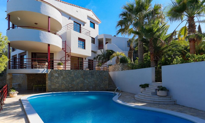 Cullera Villa | Modern luxury villa with stunning views over rice fields and Valencian coast