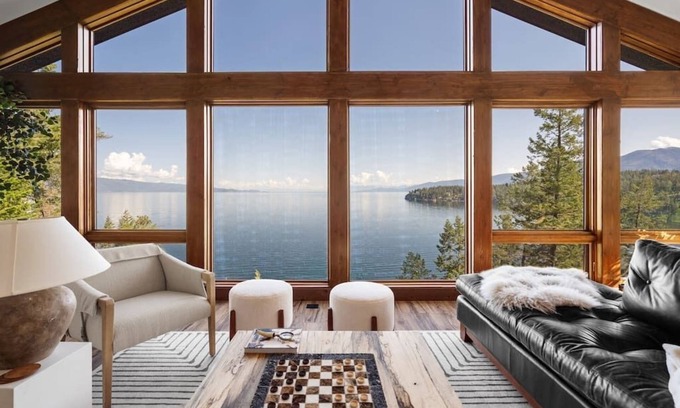 Mission Beach House | Modern Mountain Lake House