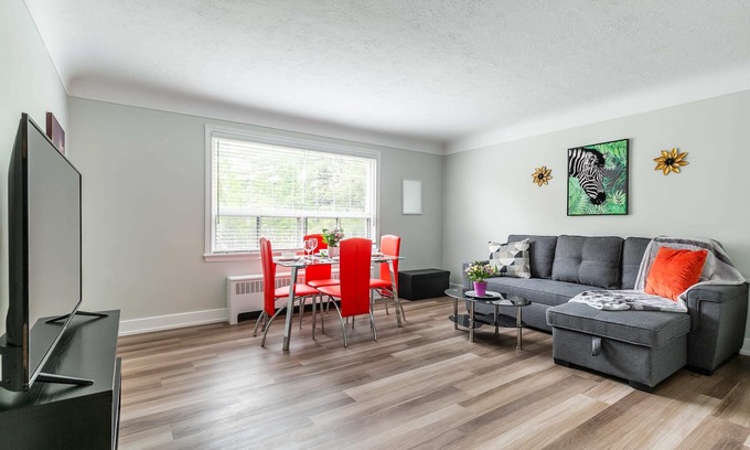 Hamilton Apartment | Modern Pet-friendly 1BR Near Downtown Hamilton