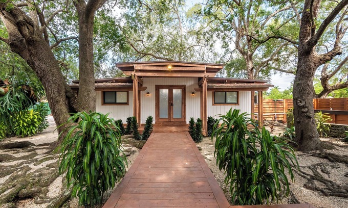 Homestead House | Modern Retreat Rustic Home Magical Japanese Garden