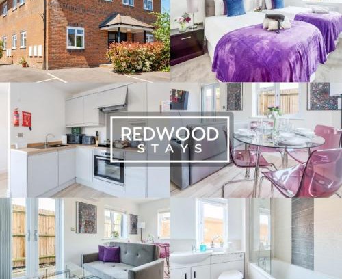 Basingstoke Apartment | Modern Serviced Apartments For Contractors & Families With FREE Parking, WiFi & Netflix By REDWOOD STAYS