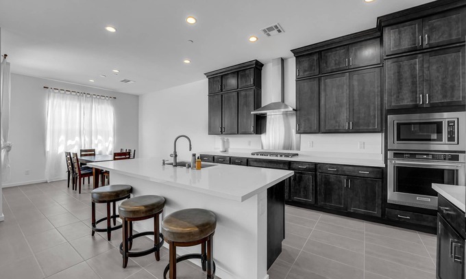 Las Vegas House | Modern Single-Story Retreat - Prime Summerlin - Garage EV Charger - Top School