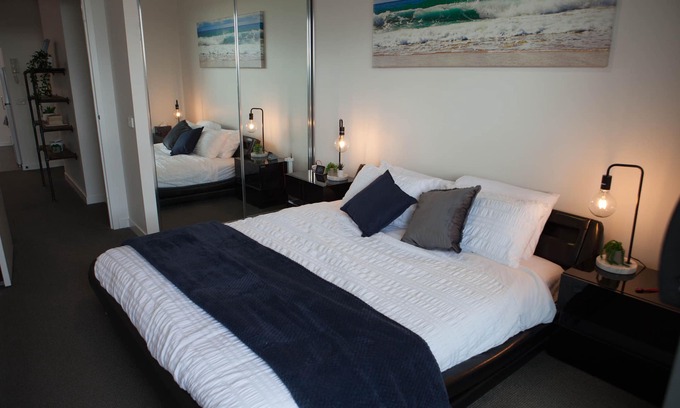 Belconnen Apartment | Modern spacious 1BDR, wifi, EV charging & parking, close to shops