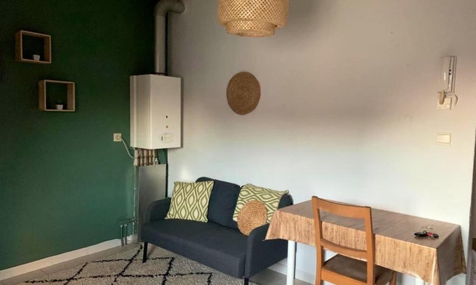 Saint-Nicolas Apartment | Modern studio in Saint-Nicolas, 35m², city view, parking