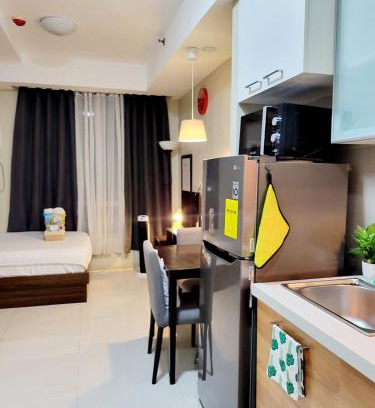 Pasig Apartment | Modern Studio near BGC and Makati with free gym
