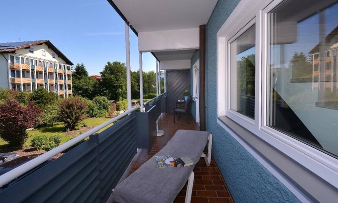 Bad Fuessing Apartment | Modern suite with garden view and WLAN in the Bavarian spa triangle