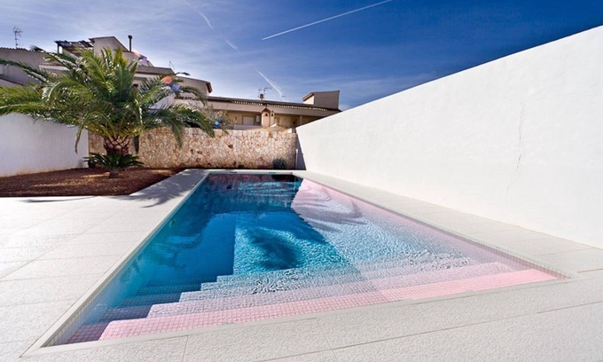Colonia Sant Jordi Apartment | Modern vacation apartment with private pool