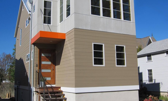 Westport House | Modern Waterfront Home steps from the water in quiet beachside neighborhood