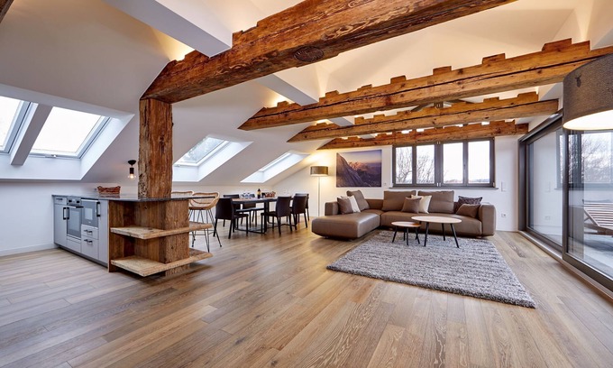Murnau am Staffelsee Apartment | Modern with flair of tradition - excl. PENTHOUSE- 92sqm- 2 P- gr. overd. TERRACE
