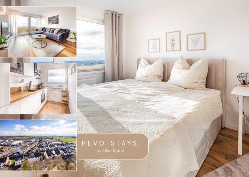 Steinbach Apartment | Moderne 2-Zimmer-Wohnung mit atemberaubender Skyline Aussicht auf Frankfurt!