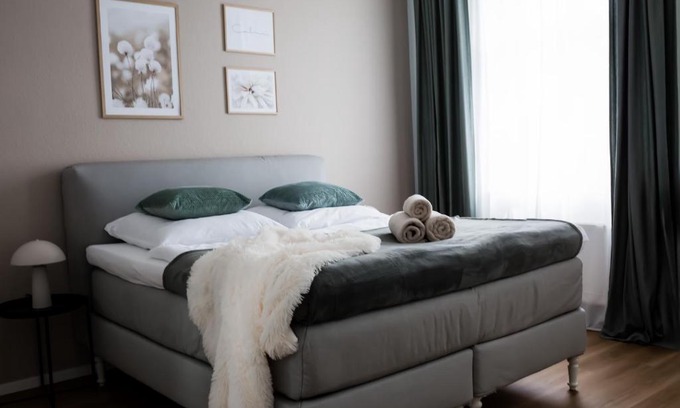 Eberswalde Apartment | Modernes Apartment Lieblingsfleck I 2 Schlafzimmer I 4 Betten I Zentrumsnah