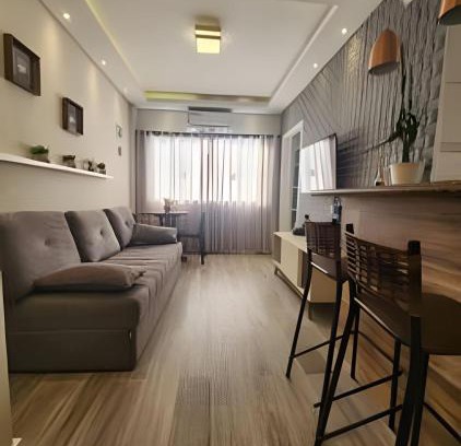 Gonzaga Apartment | Moderno Apto no Gonzaga a UMA quadra da Praia