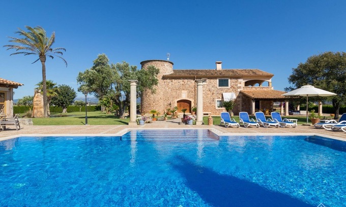Sa Pobla Villa | Moli de Garriga - Spectacular finca with pool and garden in sa Pobla