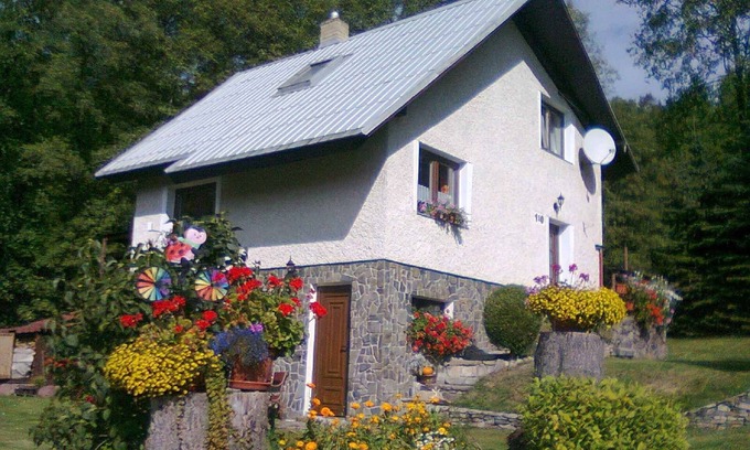 Jachymov Cottage | Montain hut in the forest with rump