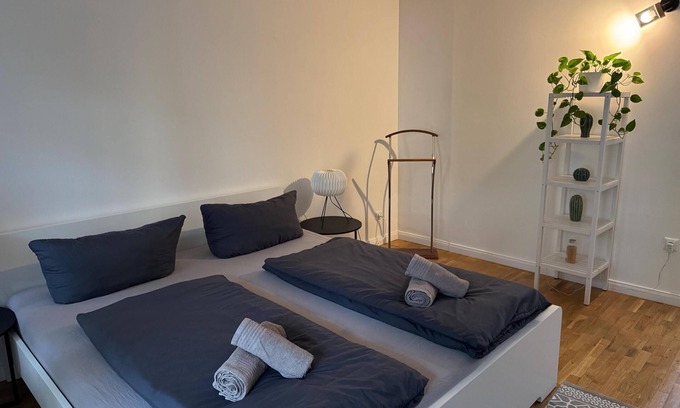 Mitte Apartment | Moonart" apartment loft in the center of Leipzig