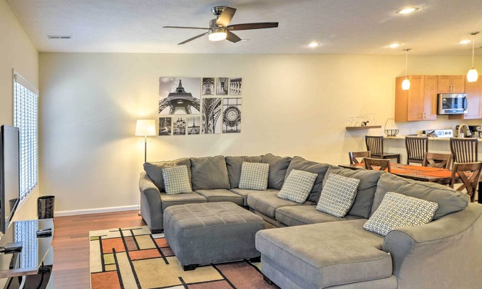 Morgantown House | Morgantown Vacation Rental: 1 Mile to High Street!