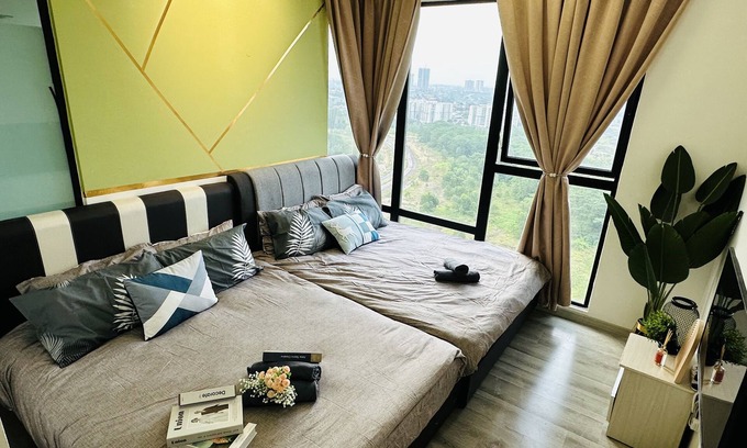 Central District Apartment | Mosaic Lovely Tranquil Retreat Style @ 2BR 6-11pax