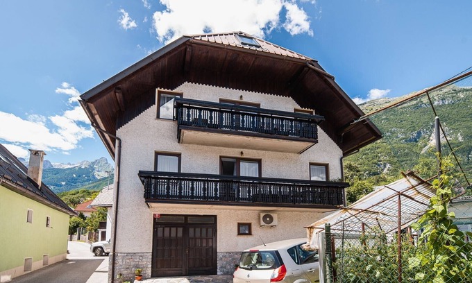 Bovec Apartment | Mountain View Haven Apartments - One Bedroom Apartment with Balcony