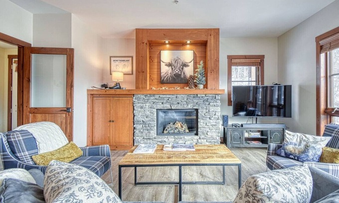 Mont-Tremblant Condo | Mountain View Home w/Hot Tub, Steps to Casino