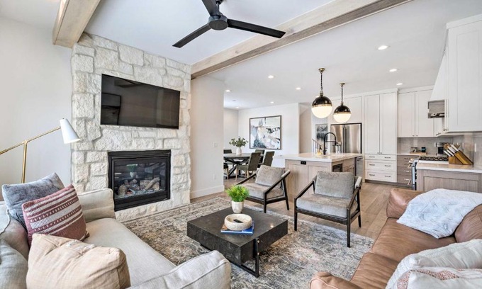 Ogden House | Mountain-View Townhome Near Powder Mountain!