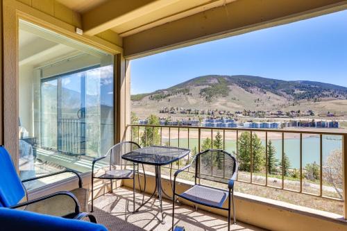 Dillon Apartment | Mtn and Reservoir Views Cozy Dillon Condo!