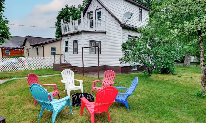 Crosby House | Mtn Bikers' Cottage: Bike to Cuyuna Lakes Trails