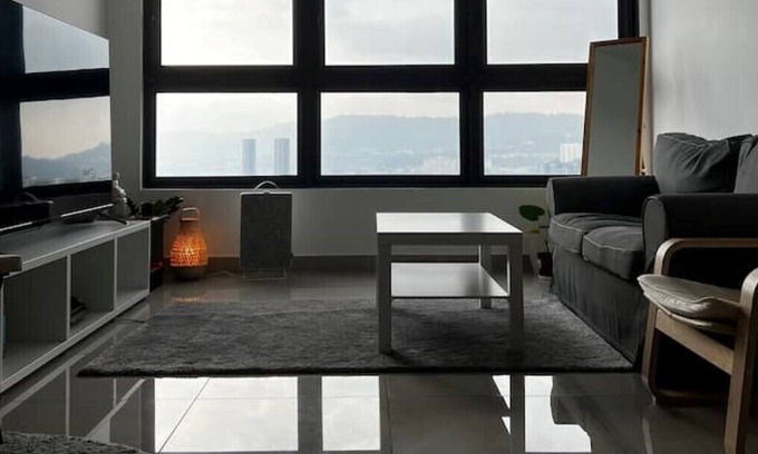 Bandar Tun Razak Apartment | Muji-style cozy master bedroom with morning sun
