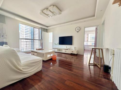 Qingdao Apartment | Muju Qingdao Twin Family Room Near Metro Line 3 Near May Fourth Square MixC