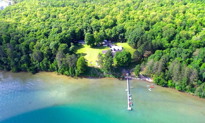 Cohasset House | Multi-home 32 Acre Group Retreat on Pristine Sugar Lake