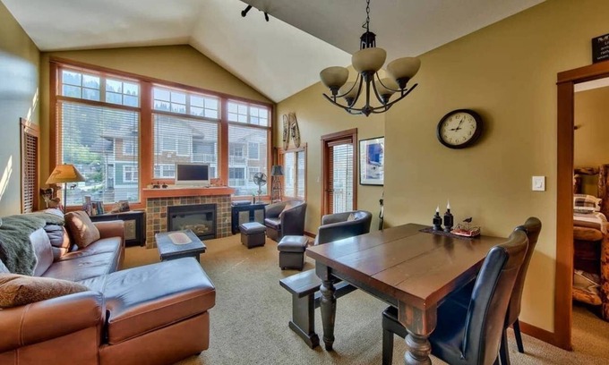 Sun Peaks Condo | Multi level 2 bedroom condo with ground floor entrance, easy access to ski trails