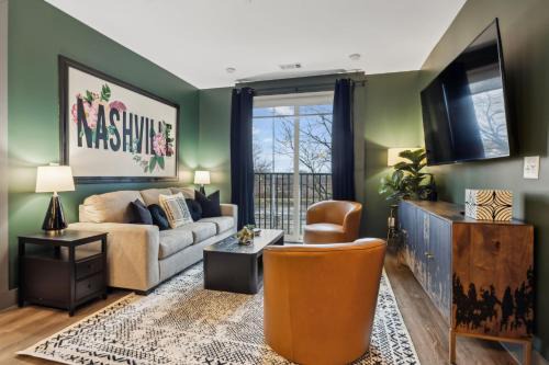Rolling Mill Hill Apartment | Music City Muse Downtown Nashville, 5 Mins to Lower Broadway