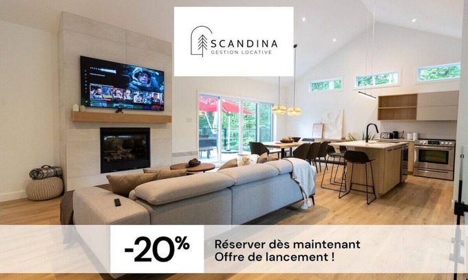 Argenteuil Regional County Municipality Ski Chalet | Must | SPA Privé | Salle de jeux | Foyer