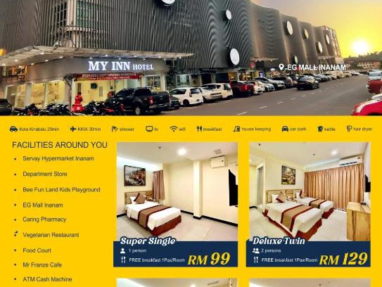 Menggatal Hotel | My Inn Hotel Inanam