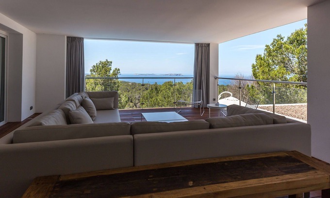 Sant Antoni de Portmany Villa | My Rental Homes - Baloo, luxury villa with private pool, terraces, panoramic views