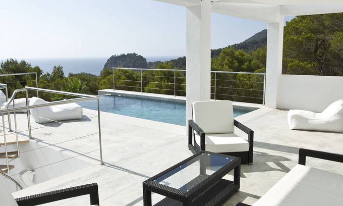 Sant Antoni de Portmany Villa | My Rental Homes - Villa Ginny with sea view and swimming pool